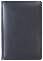 Notes Skóra Premium granatowy