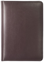 Notes Skóra Premium wiśniowy