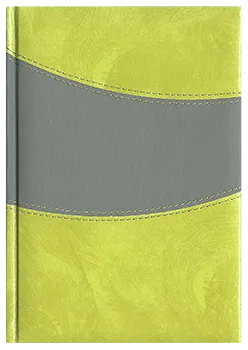 Notes Madera seledynowy/szary