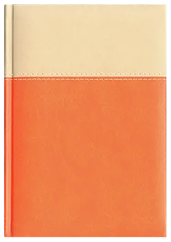 Notes Napoli kość słoniowa/pomarańczowy