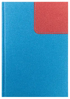 Notes Oxford niebieski/czerwony