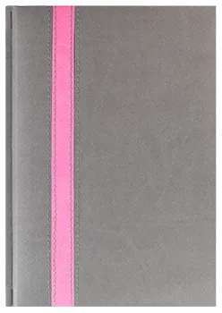 Notes Padwa popielaty/różowy