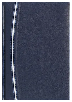 Notes Parma granatowy/srebrny