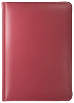 Notes Skóra Premium czerwony