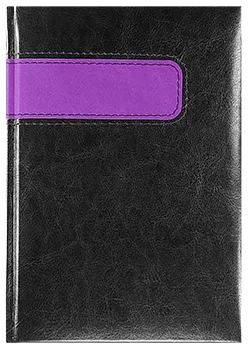 Notes Talin czarny/fioletowy